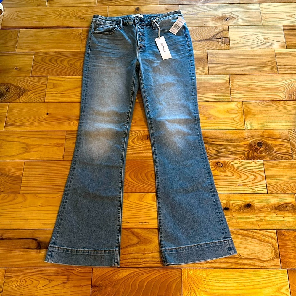 Driftwood “Wyatt” Boot Cut Jeans, Button Fly, Sz 30